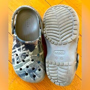Boys Camo Crocs